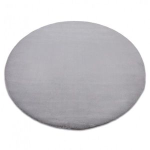 Guľatý koberec BUNNY strieborný vyobraziť