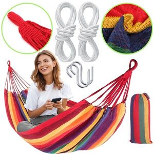 Hamaka Yellow Rainbow pre 2 osoby vyobraziť