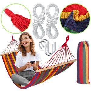 Hojdacia sieť Lena červená vyobraziť