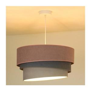 - Luster na lanku TRIO 1xE27/15W/230V pr. 45 cm ružová/šedá/biela 81426 vyobraziť