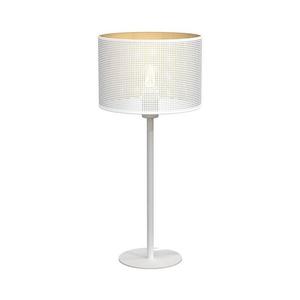 Stolná lampa LOFT SHADE 1xE27/60W/230V pr. 25 cm biela/zlatá 5271 vyobraziť