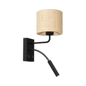 Nástenná lampa RATTAN 1xE27/60W+1xG9/8W/230V ratan 5274 vyobraziť