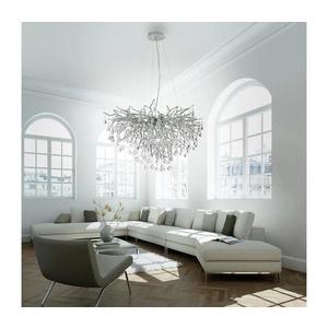 Paul Neuhaus 2192-55 - Luster na lanku ICICLE 10xG9/40W/230V 50x100 cm chróm 2192-55 vyobraziť