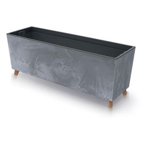 Hrantík s vkladom CORBI III 77 cm tmavo šedý vyobraziť