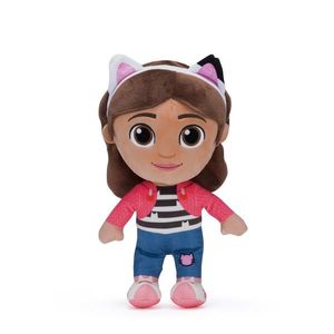 Gábinin Kúzelný Domček Gabby v ružovej bundičke 25 cm, plyš vyobraziť