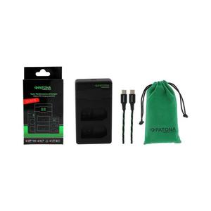 PATONA - Rýchlonabíjačka Dual Nikon EN-EL15/EN-EL15C + kábel USB-C 0, 6m PT161965 vyobraziť