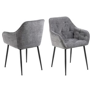 Jedálenské kreslo Brooke I antracit vyobraziť