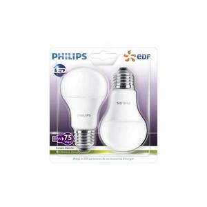 SADA 2x LED Žiarovka Philips A60 E27/11W/230V 2700K 8718696656594 vyobraziť