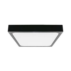 LED Kúpeľňové stropné svietidlo LED/30W/230V 6500K IP44 42x42 cm čierna 7650 vyobraziť
