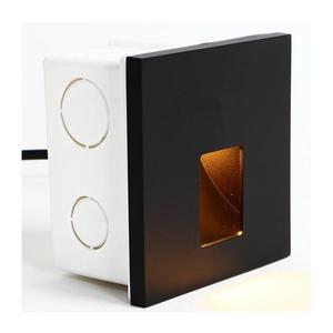 Emithor - LED Schodiskové svietidlo VIX LED/1W/230V 4000K čierna vyobraziť