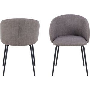 Jídelní křeslo Eleanor šedo-hnědé vyobraziť