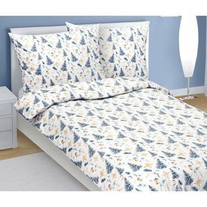 Bellatex Vianočné bavlnené obliečky Stromček vianočný, 140 x 200 cm, 70 x 90 cm vyobraziť