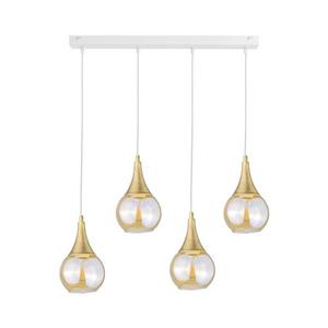 Keter Lighting Luster na lanku LACRIMA WHITE 4xE27/60W/230V 2325 vyobraziť