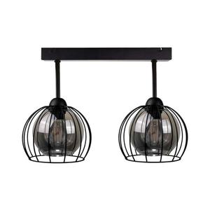 Keter Lighting Prisadený luster SOLO BLACK 2xE27/60W/230V 1481 vyobraziť