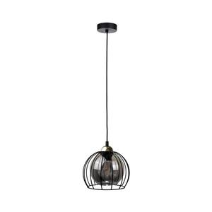 Keter Lighting Luster na lanku SOLO BLACK 1xE27/60W230V čierna/zlatá 1484 vyobraziť