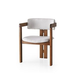 Jedálenská stolička CO Cream and Walnut vyobraziť