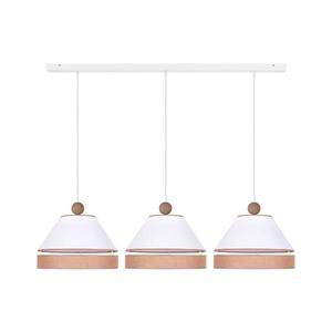 - Luster na lanku AVIGNON 3xE27/15W/230V biela/hnedá 601993 vyobraziť