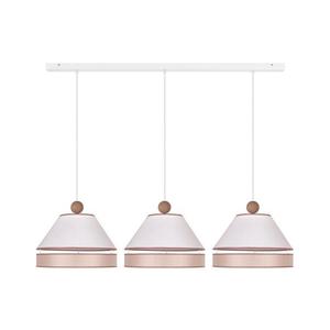 - Luster na lanku AVIGNON 3xE27/15W/230V biela/béžová 602051 vyobraziť