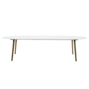 Jídelní rozkládací stůl Belina 170/270 cm bílý vyobraziť