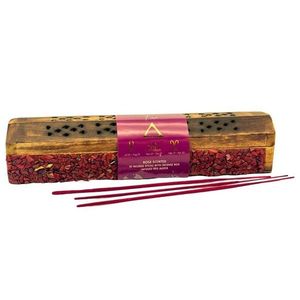 Arome Elements drevený box na vonné tyčinky, 10 tyčiniek, Oheň vyobraziť