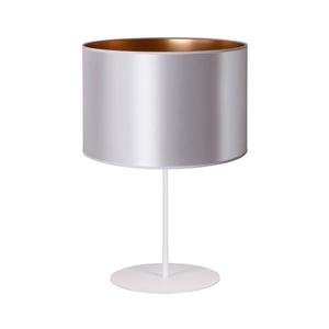 - Stolná lampa CANNES 1xE14/15W/230V pr. 20 cm strieborná/medená/biela 602969 vyobraziť
