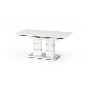 Jídelní rozkládací stůl Lord 160/200 cm bílý vyobraziť