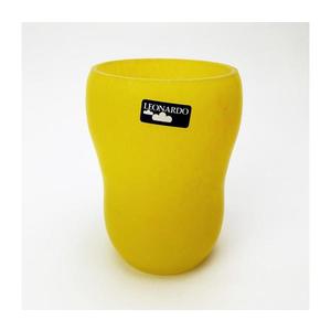 Sklenená váza 14 cm žltá vyobraziť