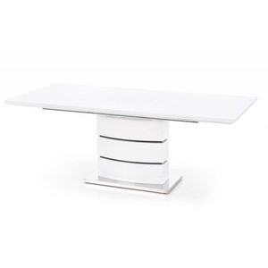 Jídelní rozkládací stůl Nobel 160/200 cm bílý vyobraziť