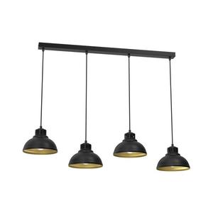Luster na lanku SVEN 4xE27/15W/230V čierna/zlatá 9117 vyobraziť