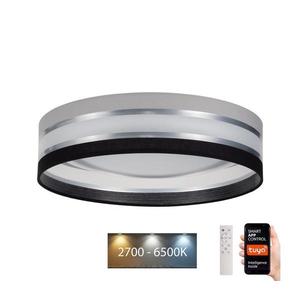 LED Stmievateľné stropné svietidlo SMART CORAL 24W/230V Wi-Fi Tuya čierna/šedá +DO 0271 vyobraziť
