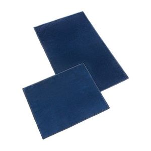 Bellatex Sada Kúpeľňových predložiek bez výkroja BANYGOLD tmavomodrá, 60 x 100, 60 x 50 cm vyobraziť