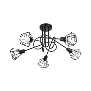 SL.1110 - Luster na tyči ARTEMIS 5xE14/40W/230V čierna SL.1110 vyobraziť