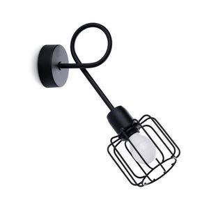 SL.1117 - Nástenné svietidlo BELUCI 1xE14/40W/230V čierna SL.1117 vyobraziť