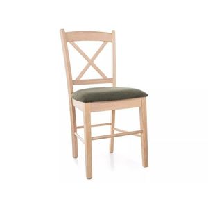 Jídelní židle CD-56 z masivu dub přírodní/zelená vyobraziť