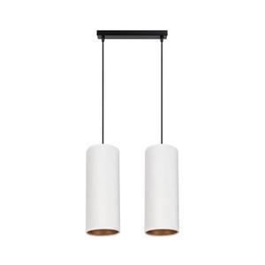 HEXE Luster na lanku AVALO 2xE27/60W/230V biela/medená 0095 vyobraziť