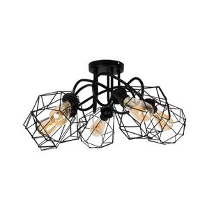 HEXE Prisadený luster DIAMENT 5xE27/60W/230V 0057 vyobraziť