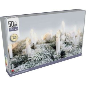 Svetelná vianočná reťaz Genazzano teplá biela, 50 LED vyobraziť