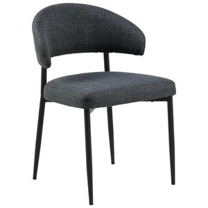 Jídelní židle Edina tmavě šedá vyobraziť