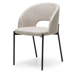 Jídelní židle Jazz béžová/černá vyobraziť