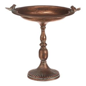 Kovový stojan na aranž alebo napájadlo Romance, 45 x 38 x 46 cm, farba medená vyobraziť