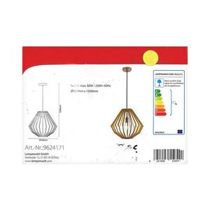Lindby - Luster na lanku SIGGIE 1xE27/60W/230V 9624171 vyobraziť