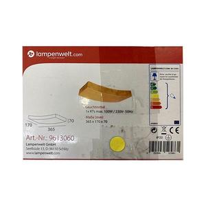 Lampenwelt - Nástenné svietidlo BERRA 1xR7s/100W/230V 4251096525861 vyobraziť