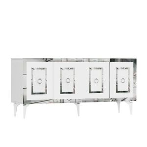 Skrinka Karya White and Silver vyobraziť