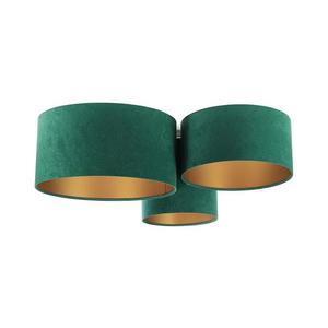 Stropné svietidlo SPACE 3xE27/60W/230V zelená/zlatá 080-003 vyobraziť