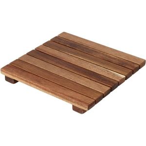 Excellent Houseware Podtácka z akácie 18 x 18 x 2 cm vyobraziť