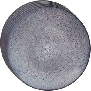 Orion Súprava keramických plytkých tanierov Glaze fialová 27 cm, 6 ks vyobraziť