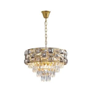 Luster na reťazi LUXURIA 9xE14/40W/230V zlatá ML8895 vyobraziť