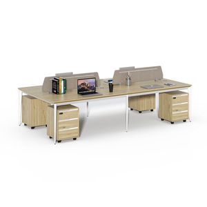 Kancelársky set pre 4 osoby Houseland Profit Max 02 3216 dub/biela vyobraziť