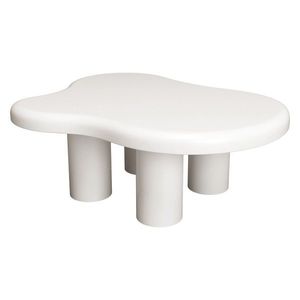 Kávový stolek Vercelli, 100 cm bílý vyobraziť