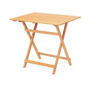 Záhradný stolík 80x60 cm buk 644MYD1122 vyobraziť